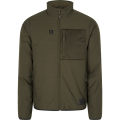 Kurtka grzewcza Seeland Celsius Heat Jacket w kolorze Pine Green – pikowana kurtka z panelami grzewczymi zasilanymi przez USB, zapewniająca komfort w niskich temperaturach.