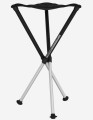 Walkstool COMFORT 75 w pełni rozłożony z wyciągniętymi teleskopowymi nogami – idealny do pracy, wędkowania i outdooru.