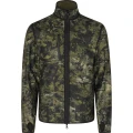 Widok strony w kamuflażu (InVis Green) kurtki Seeland Reversible Fleece – wzór maskujący idealny do podchodu, z membraną Seetex chroniącą przed wiatrem.