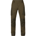 Widok z przodu lekkich spodni myśliwskich Seeland Trax Light w kolorze Pine – widoczne ergonomiczne profilowanie kolan oraz pojemne kieszenie udowe na zamek.