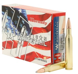 Hornady 270 Win 140 grain Interlock SP American Whitetail