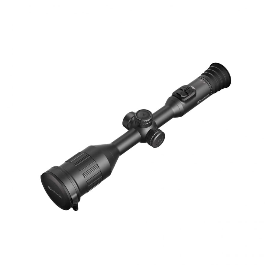 Widok z góry na korpus lunety HIKMICRO Stellar SX60LS 3.0 – ergonomiczne rozmieszczenie przycisków na wieżyczkach i smukła linia celownika.