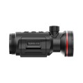 Nasadka termowizyjna HIKMICRO Thunder TQ35CL 3.0 – profil boczny kompaktowego urządzenia z widocznym modułem dalmierza laserowego.