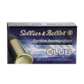 Opakowanie amunicji Sellier & Bellot 22 LR CLUB LRN - pudełko 50 nabojów .22 Long Rifle