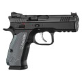 Prawy profil pistoletu CZ Shadow 2 Compact sklep Ostoja24. Lekka bron sportowa z mechanizmem spustowym SA DA