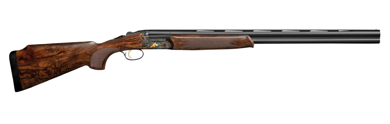 Profil damskiego bocka śrutowego Fabarm Elos D2 Syren kaliber 12 76. Lekka strzelba myśliwska z lufą Tribore HP