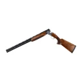 Zlamany bock ATA SP PRO COMPETITION 12 76. Widok na chromowane wnetrze luf i system demontowalnego spustu