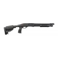 Prawy profil strzelby Winchester SXP Defender Tactical Adjustable 12 76. Taktyczna kolba z regulowana baka policzkowa