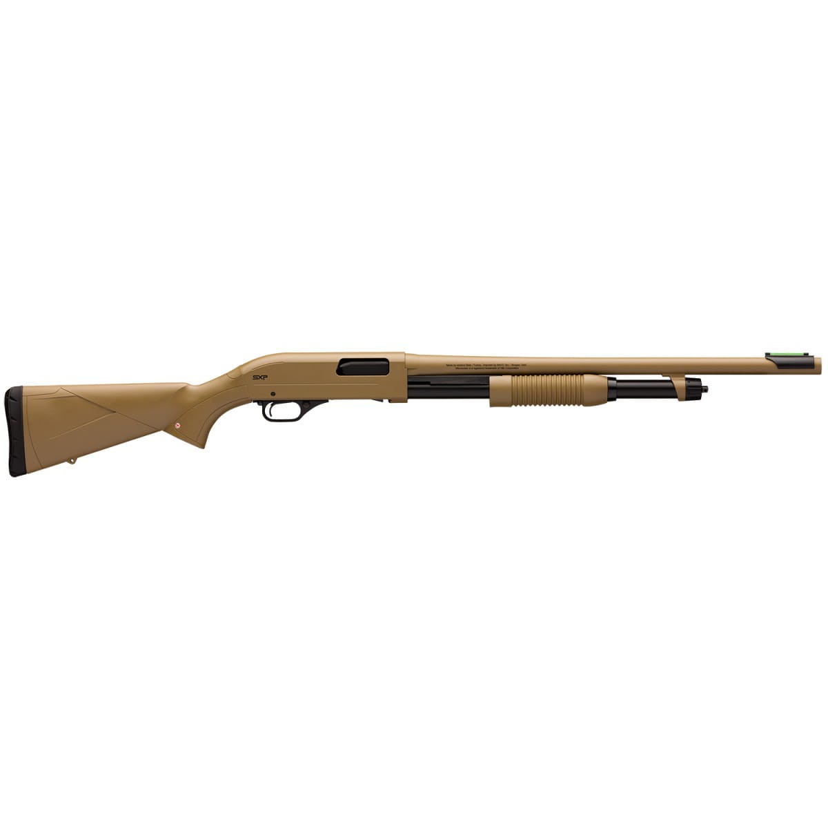 Profil strzelby Winchester SXP Earth Defender Rifled 12 76. Gwintowana lufa i wykonczenie Flat Dark Earth Ostoja24