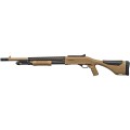 Lewy profil strzelby pump action Winchester SXP Dark Earth Defender Ostoja24. Lekka baskila z aluminium