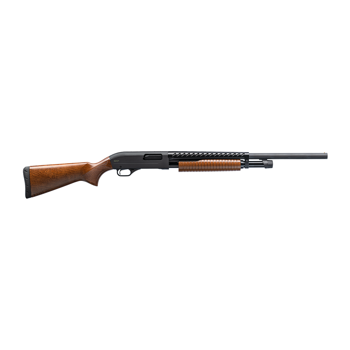 Profil strzelby Winchester SXP Trench Rifled 12 76. Drewniana osada i metalowa oslona termiczna lufy Ostoja24