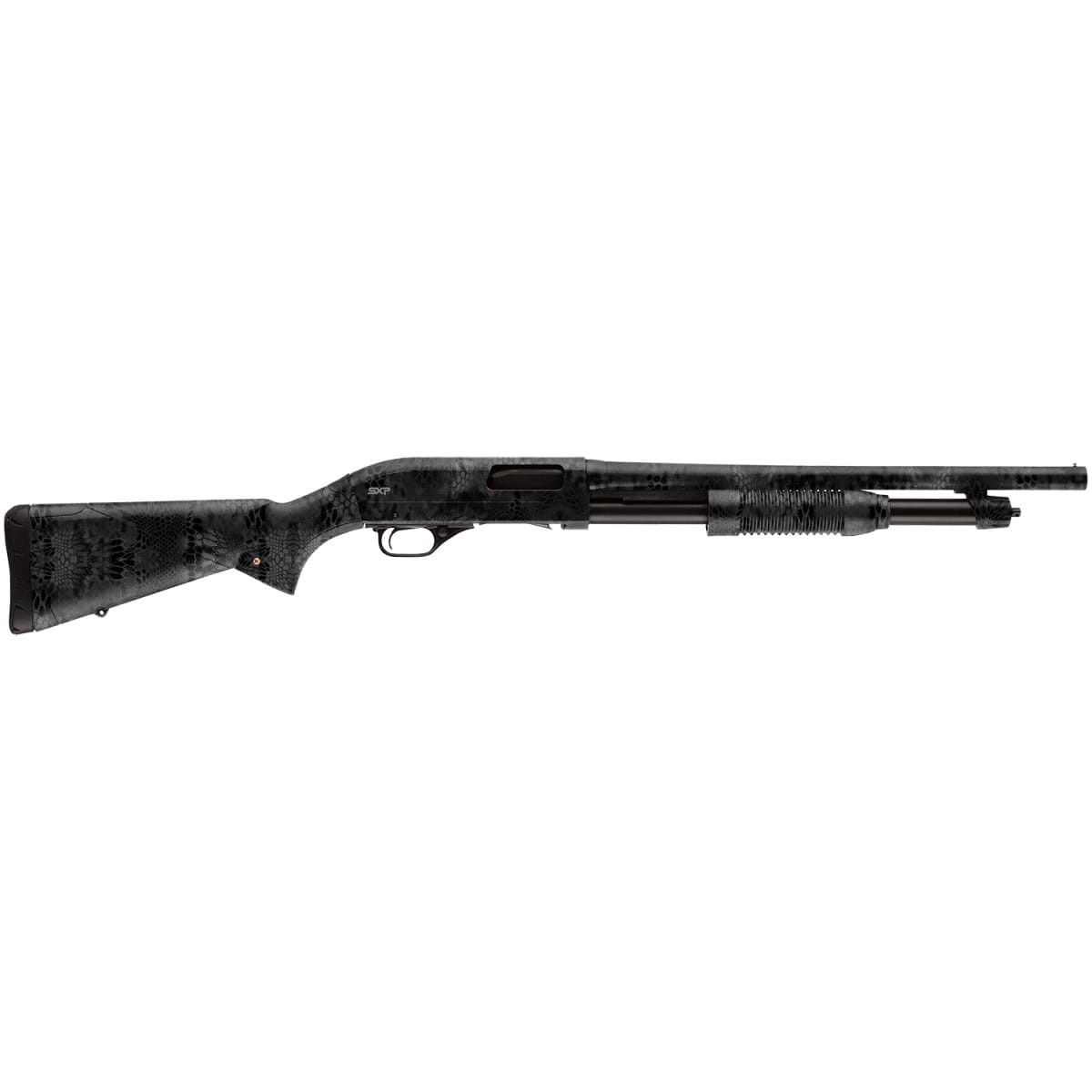 Profil strzelby Winchester SXP Typhon Defender Rifled 12 76. Kamuflaz Kryptek Typhon i gwintowana lufa Ostoja24