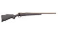 Prawy profil sztucera Weatherby Vanguard Weatherguard Bronze. Widoczny zamek oraz powłoka Burnt Bronze Cerakote Ostoja24