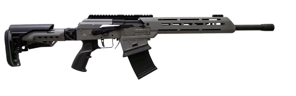 Półautomat śrutowy Armsan RS-23 TELESCOPIC GREY. Cała sylwetka taktycznej strzelby z magazynkiem - Sklep Ostoja24