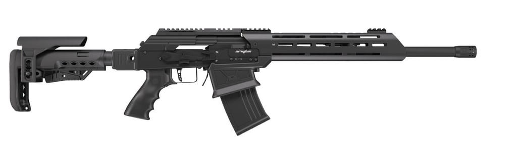 Półautomat śrutowy Armsan RS-23 TELESCOPIC BLACK. Cała sylwetka taktycznej strzelby z magazynkiem - Sklep Ostoja24