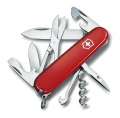 Scyzoryk Victorinox Climber 1.3703 z rozłożonymi narzędziami, ukazujący wszechstronność i funkcjonalność wielofunkcyjnego narzędzia.