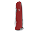 Złożony scyzoryk Victorinox Picnicker 0.8353, kompaktowy i mobilny, doskonały do codziennego użytku i aktywności na świeżym powietrzu.