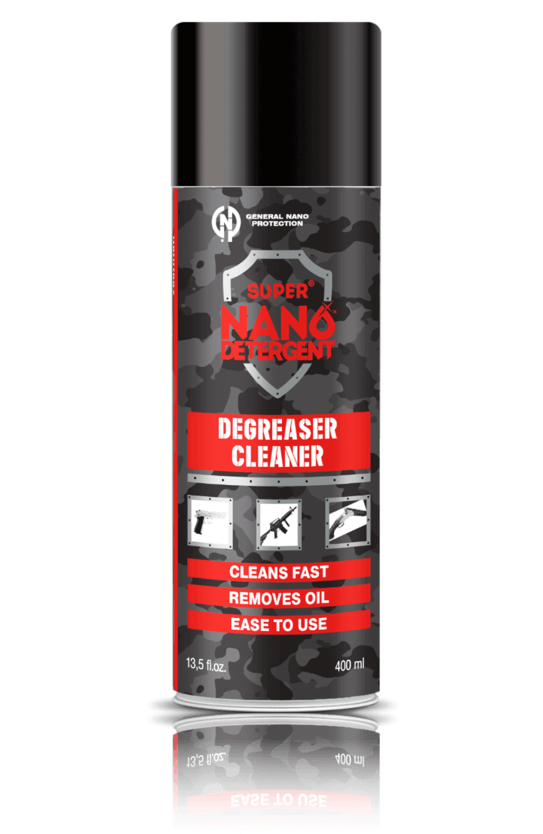 Degreaser Cleaner 400 ml - Olej do czyszczenia i odtłuszczania broni GNP, idealny do konserwacji i pielęgnacji broni palnej.