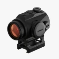 Athlon Midas Flare 1x Prism pod kątem. Szerokie pole widzenia ułatwiające strzelanie z otwartymi oczami na krótkich dystansach.