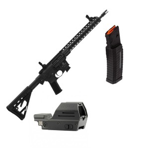 Karabinek Schmeisser AR15-9 M4FL 14,5" 9mm + Kolimator Falke LE + Mag. 60 nb.