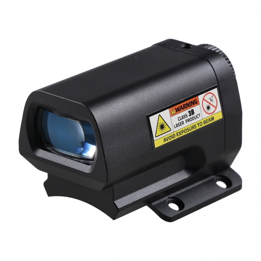 Frontalny widok na moduł iluminatora podczerwieni PARD IR2-940 nm, prezentujący kompaktową obudowę zaawansowanego oświetlacza laserowego przeznaczonego do celowników noktowizyjnych serii Night Stalker.