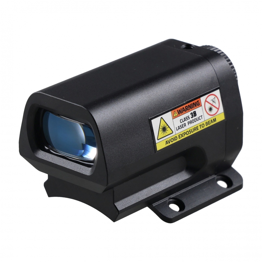 Ogólny widok z przodu na moduł iluminatora podczerwieni PARD IR2-850 nm, prezentujący wydajny oświetlacz laserowy o mocy 5 W dedykowany do celowników noktowizyjnych Night Stalker.