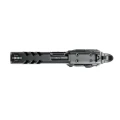 Widok na stalowy zamek modelu Kimber 2K11 PRO z zamontowaną płytką RMR w systemie Optics Ready oraz światłowodową muszką, która jest zabezpieczona stalową klatką przed uderzeniami.