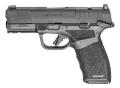 Boczny profil pistoletu do skrytego noszenia broni HS H11 Hellcat PRO. Ujęcie podkreśla smukłą konstrukcję o szerokości zaledwie 27 mm oraz głębokie żebrowania ułatwiające przeładowanie.