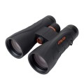 Widok z przodu lornetki myśliwskiej Athlon Optics Midas G2 UHD 12x50. Ukazuje solidny magnezowy korpus powleczony gumowym pancerzem oraz duże obiektywy o średnicy 50 mm do obserwacji na długich dystansach.