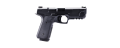 Profil pistoletu Daniel Defense H9 9x19 mm. Aluminiowy szkielet 7075-T6 i zamek z powłoką DLC. Niska oś lufy do strzelectwa taktycznego.