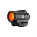 Profil celownika Vortex Triumph 2 MOA. Kompaktowy korpus z wbudowanym czujnikiem ruchu Motion Activation do szybkiego strzelania.