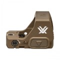 Górny port baterii CR2032 w Vortex Defender-ST Tan. Umożliwia szybką wymianę zasilania bez demontażu optyki taktycznej z broni.