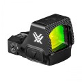Profil celownika Vortex Defender-ST z wytrzymałego aluminium 7075. Widoczne przyciski zmiany jasności i tekstura Fast-Rack.