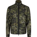 Widok strony w kamuflażu (InVis Green) kurtki Seeland Reversible Fleece – wzór maskujący idealny do podchodu, z membraną Seetex chroniącą przed wiatrem.