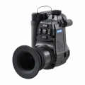 Tył nakładki PARD NV-007SP2 4K LRF. Gumowa muszla oczna i wizjer skrywający ekran OLED 1600x1200 px do precyzyjnej identyfikacji celu.