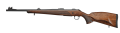 Sztucer Cz 600 Lux kal. 30-06 z bokiem skierowanym w lewą stronę, prezentujący solidną konstrukcję i elegancki design. Idealny wybór dla myśliwych poszukujących niezawodnej broni.