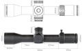 Budowa Lunety celowniczej Delta Stryker HD 3,5-21x44 DPRC-1