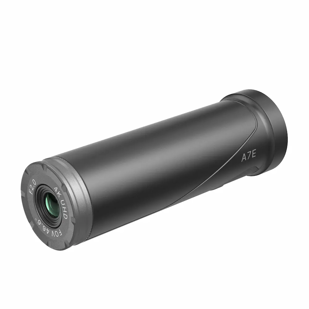 Kamera strzelecka HIKMICRO Hikcam A7E. Kompaktowe urządzenie analityczne 4K IP67 do rejestracji treningów rzutkowych i polowań.