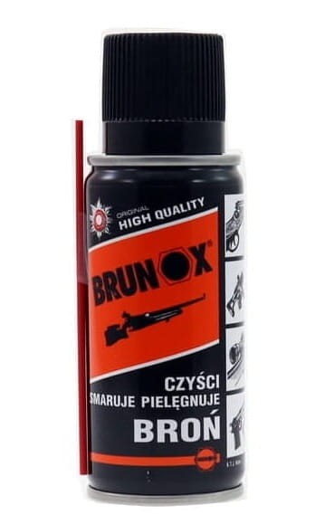 Brunox 100 ml - uniwersalny smar ochronny do konserwacji broni, wiatrówek, replik ASG, rowerów i precyzyjnych narzędzi.