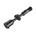 Celownik HIKMICRO Stellar SX75L 4.0 w rzucie z góry z widocznym panelem sterowania i strefą montażową tubusu 30 mm
