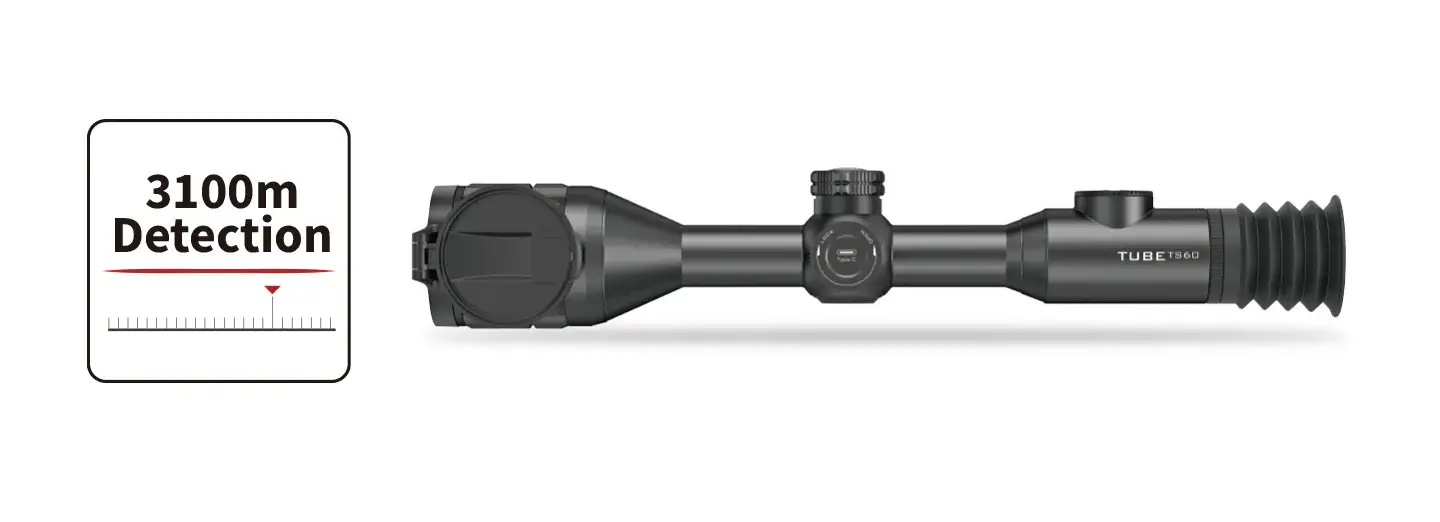 Tube TS60 Zasięg detekcji