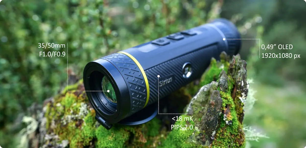 Monokular termowizyjny Pixfra Sirius S435